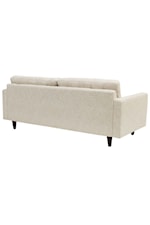 Modway Empress Empress Contemporary Upholstered Tufted Loveseat - Light Gray