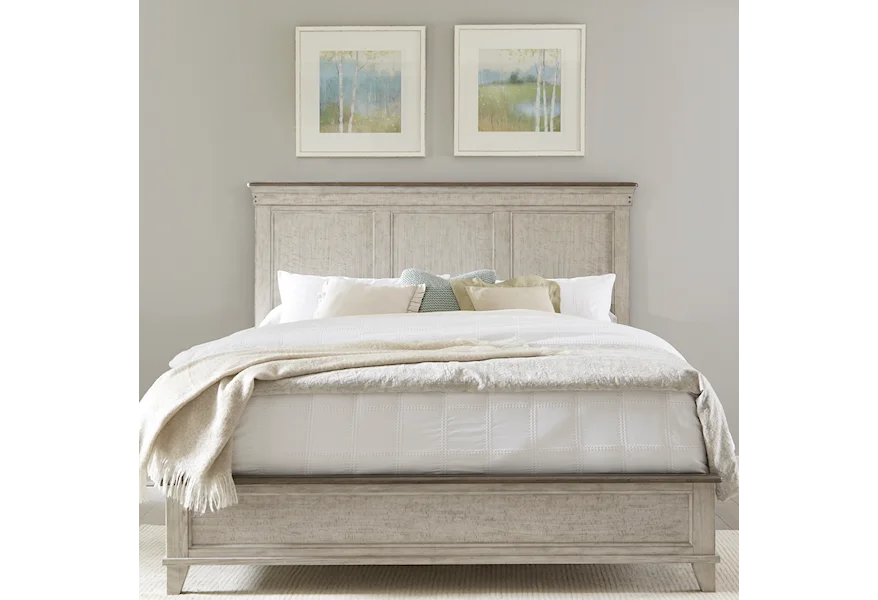 Ivy Hollow Queen Panel Bed by Liberty Furniture at Thornton Furniture