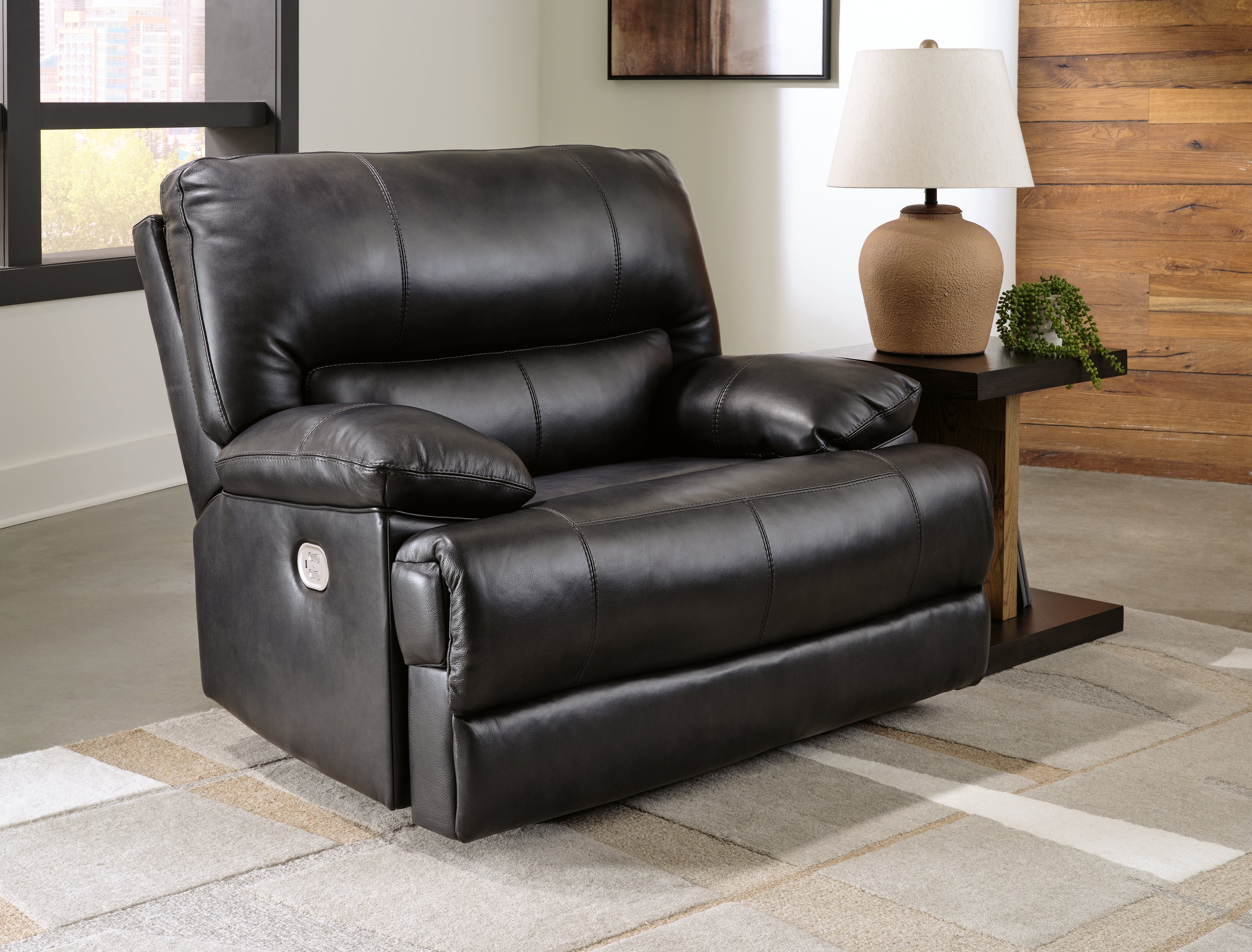 Power Recliner w/ Adjustable Headrest