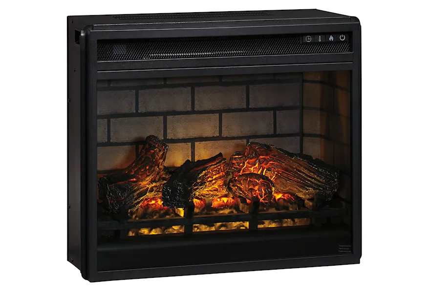 Entertainment Accessories Electric Infrared Fireplace Insert by Signature Design by Ashley at Schewels Home