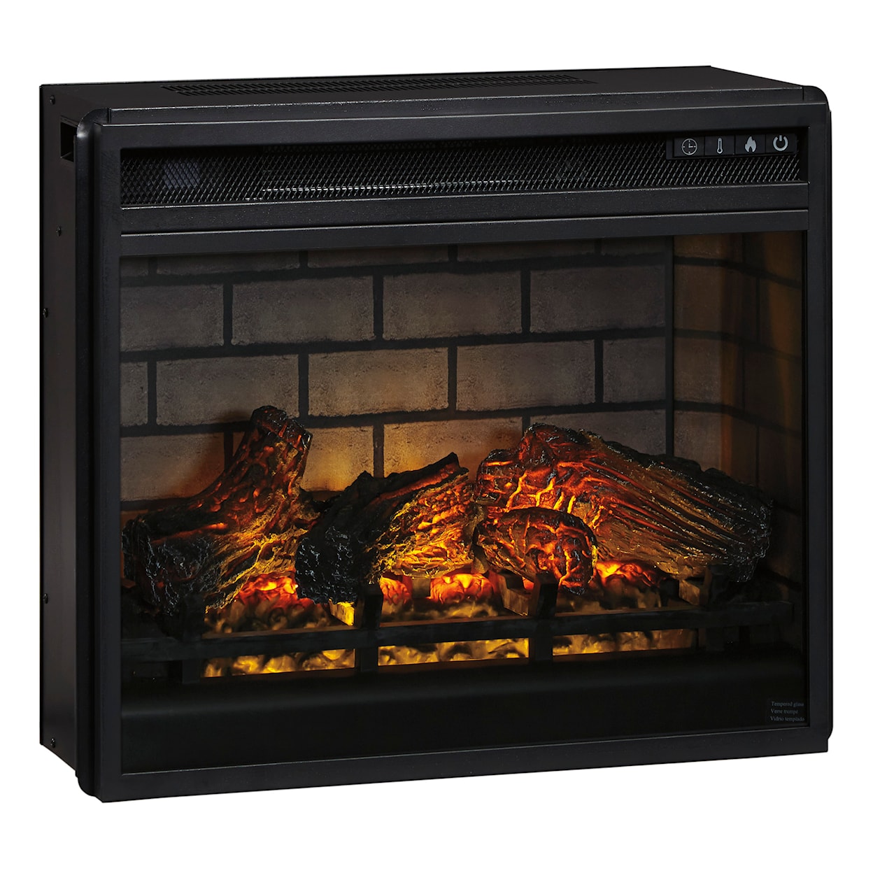 Signature Design by Ashley Entertainment Accessories Electric Infrared Fireplace Insert