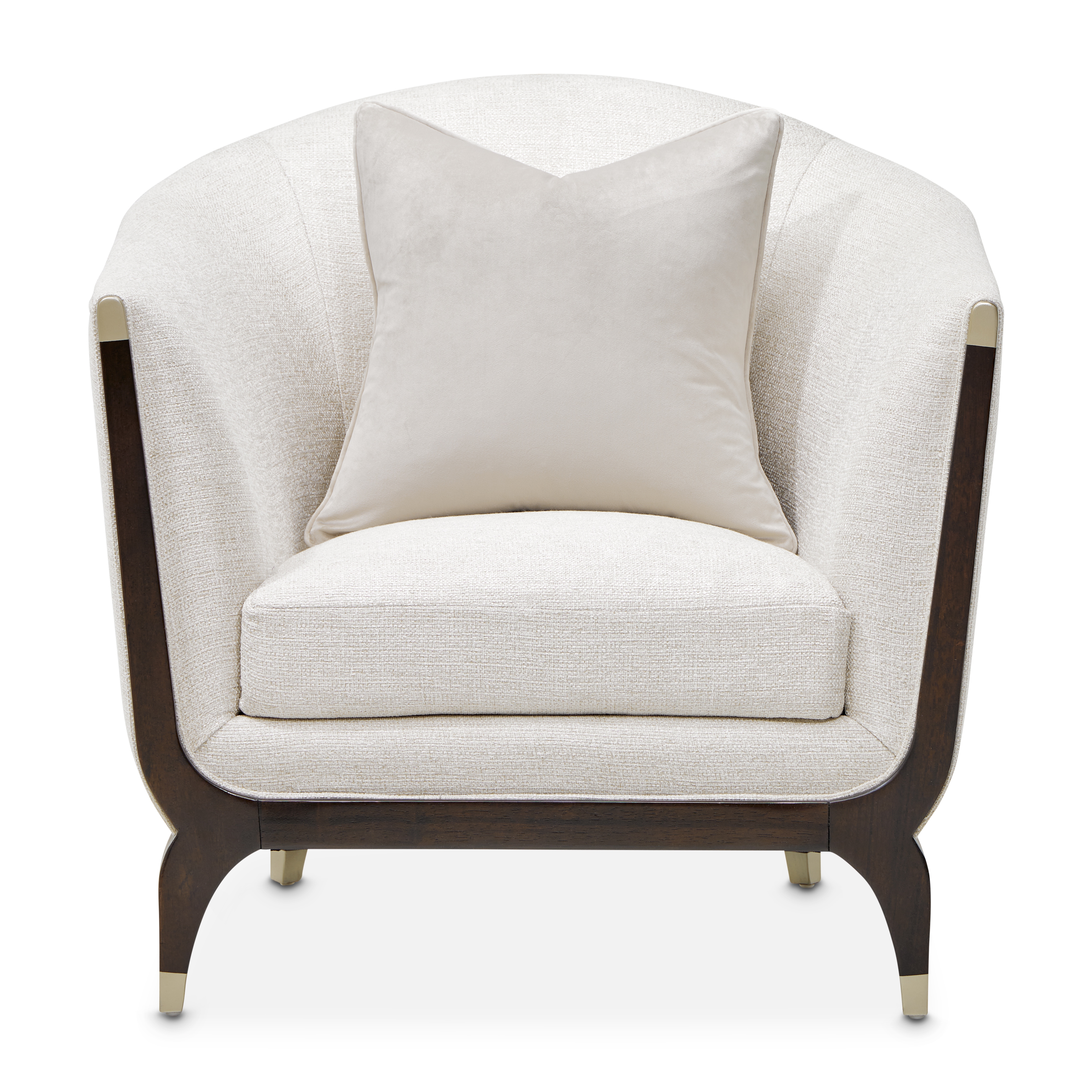 Accent Chair with Toss Pillow
