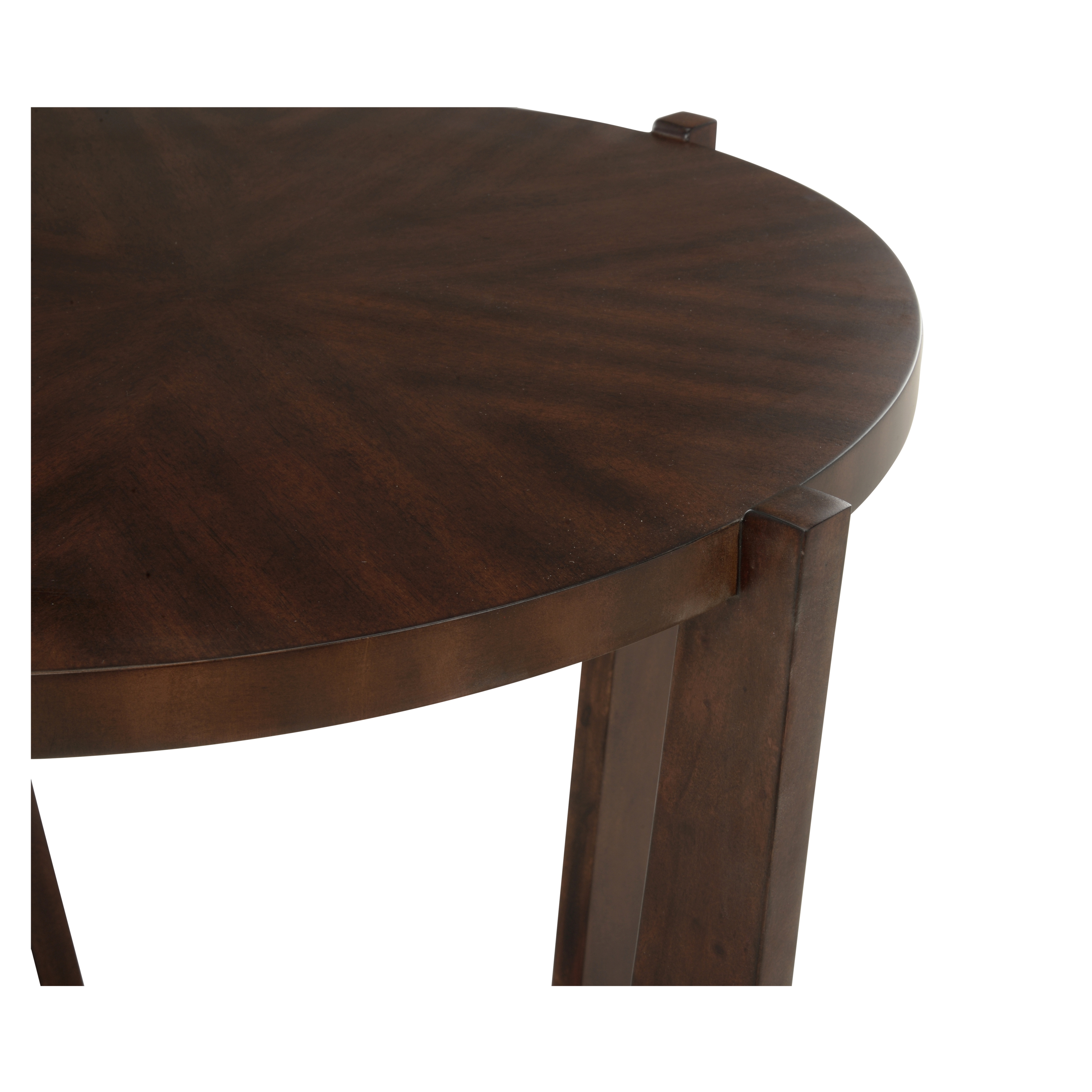 Chelsea House Jamie Merida Ardoise Side Table - Mahogany