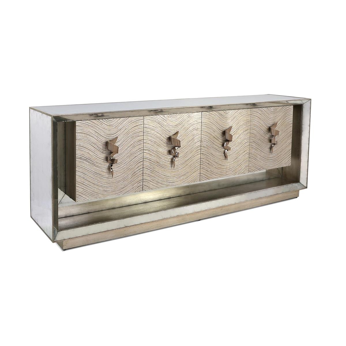 4-Door Sideboard w/Dimmable LED Lighting