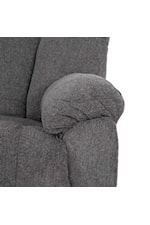 Franklin 4703 Connery Casual Manual Rocker Recliner with Pillow Arms