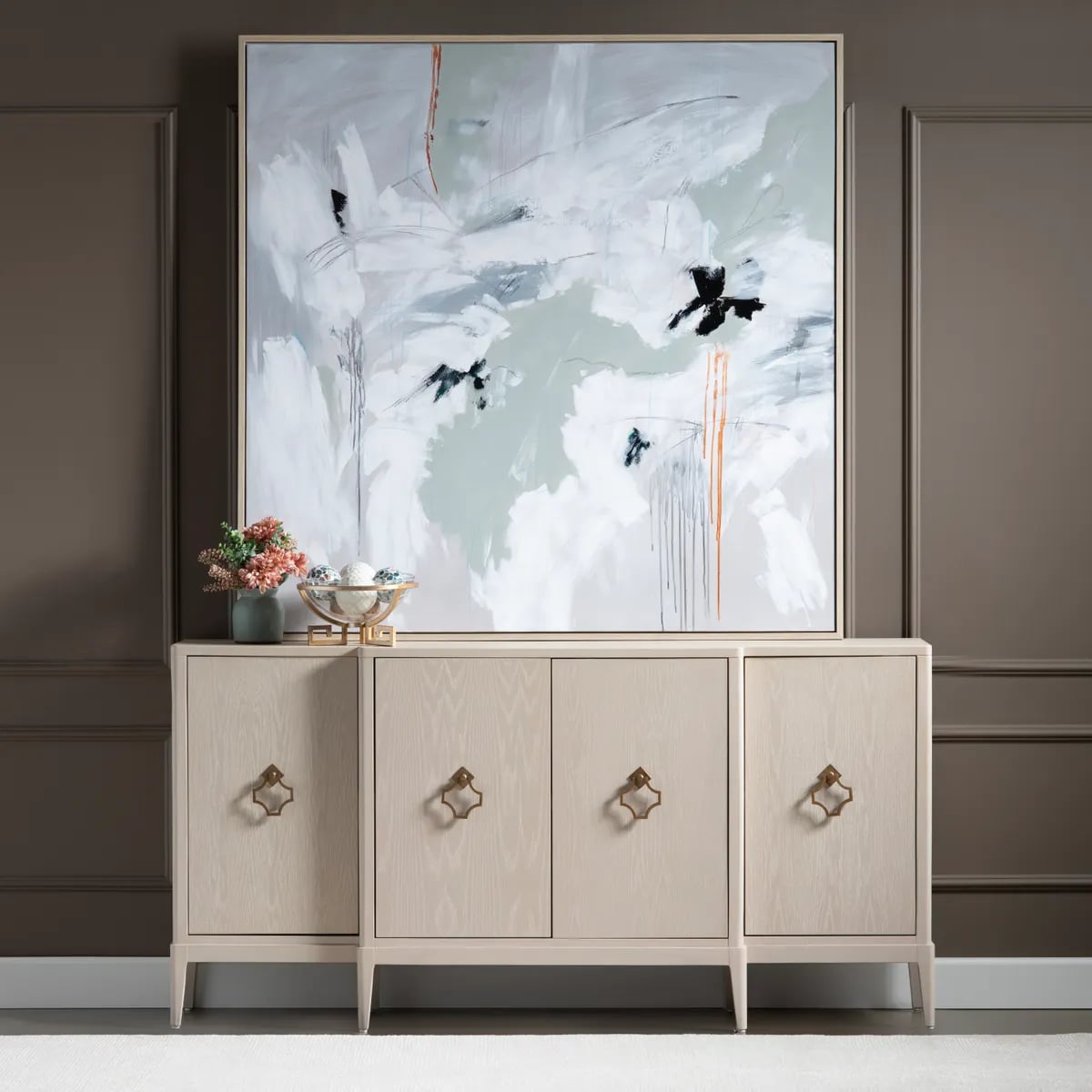 Composure Framed Canvas