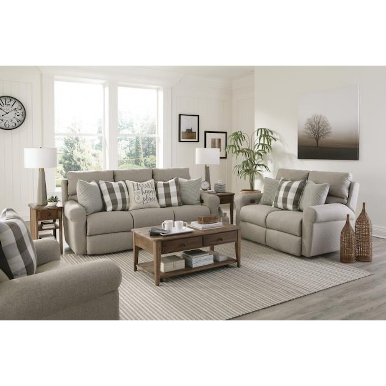 Catnapper 121 Westport Power Lay Flat Reclining Sofa