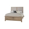 Vaughan Bassett Woodbridge Queen Upholstered Storage Bed