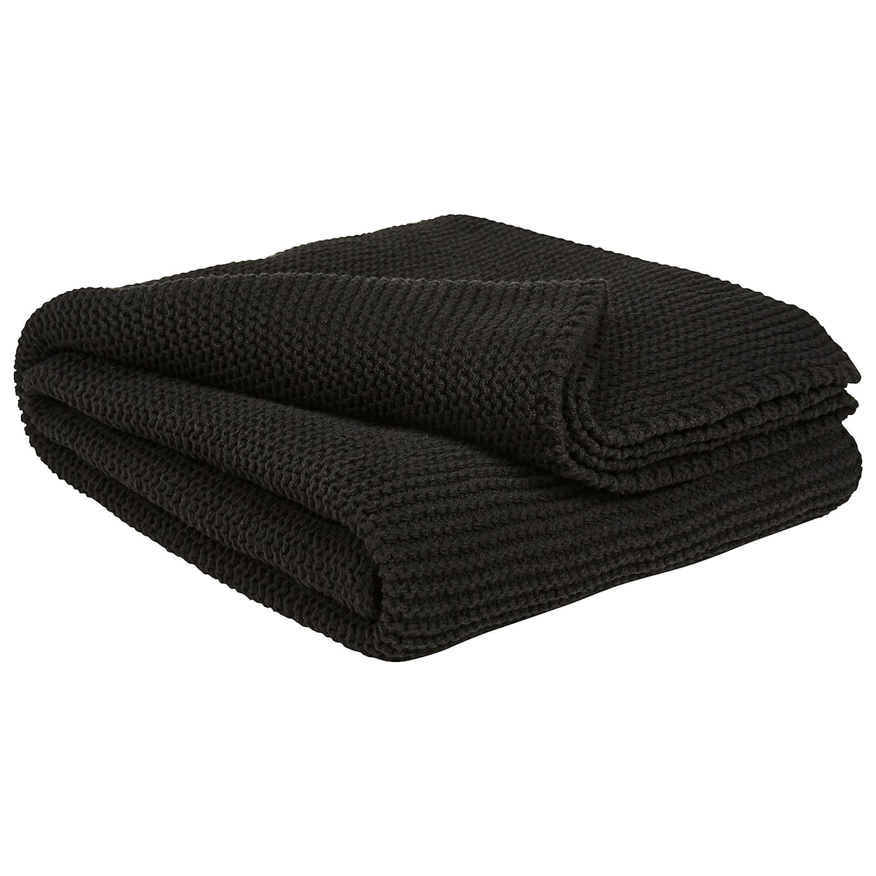 Ashley Furniture Signature Design Throws Eleta Black Throw