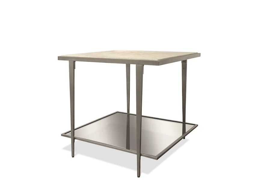 Wilshire Rectangle End Table by Riverside Furniture at Zak's Home