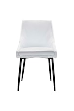 Modway Viscount Viscount Modern Accent Performance Velvet Dining Chair - White