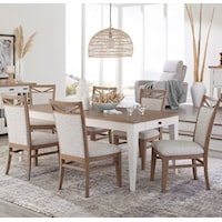 7-Piece Two Tone Dining Set