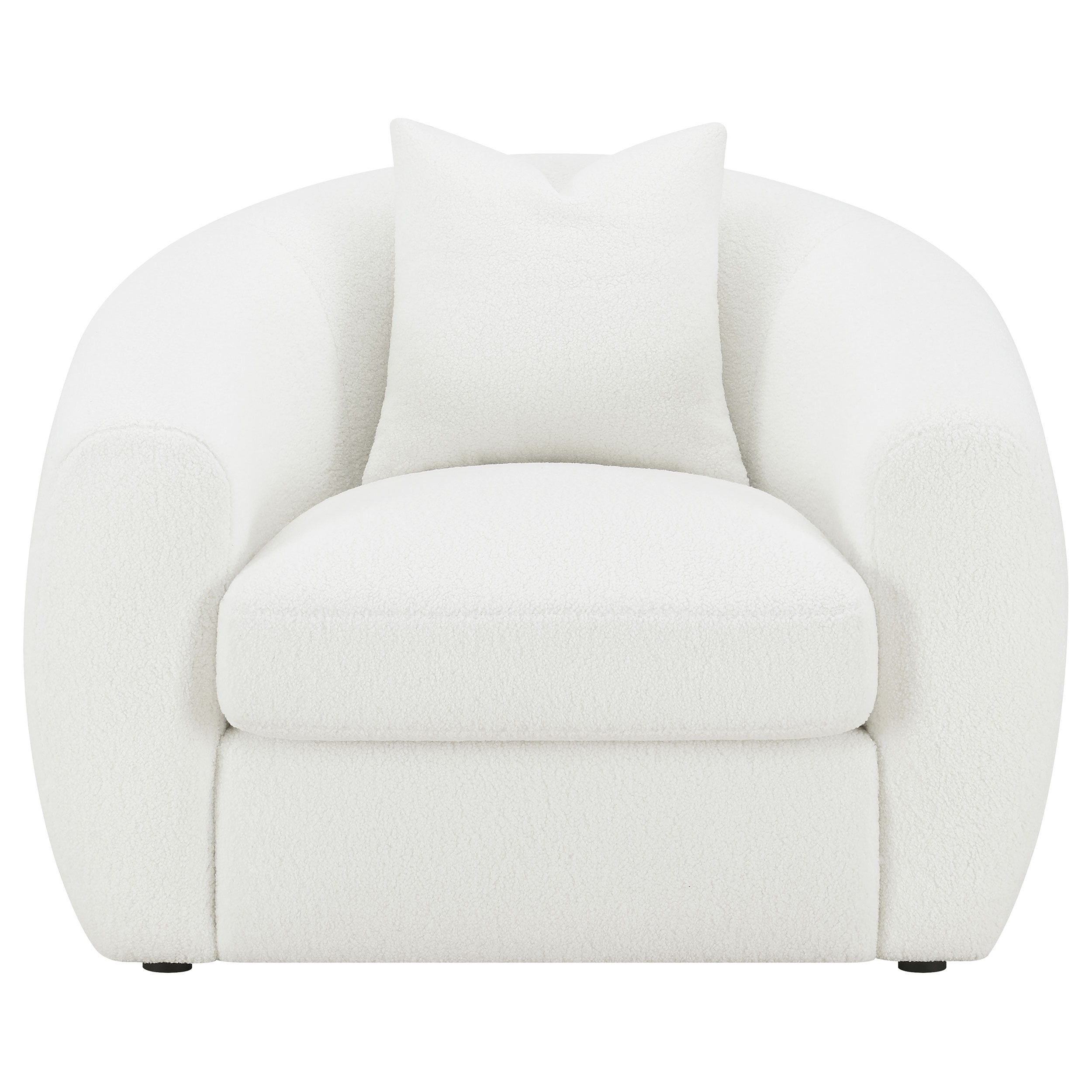 Coaster Isabella Isabella Faux Sheepskin Accent Chair