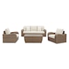 Signature Design by Ashley Sandy Bloom Outdoor Set