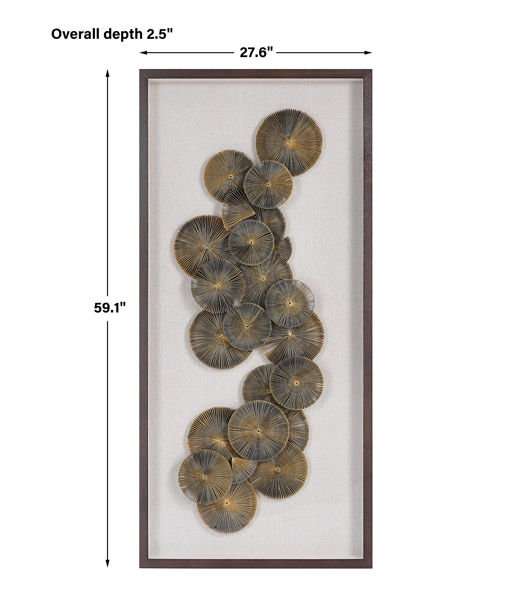 Uttermost The The Times Shadow Box Wall Art