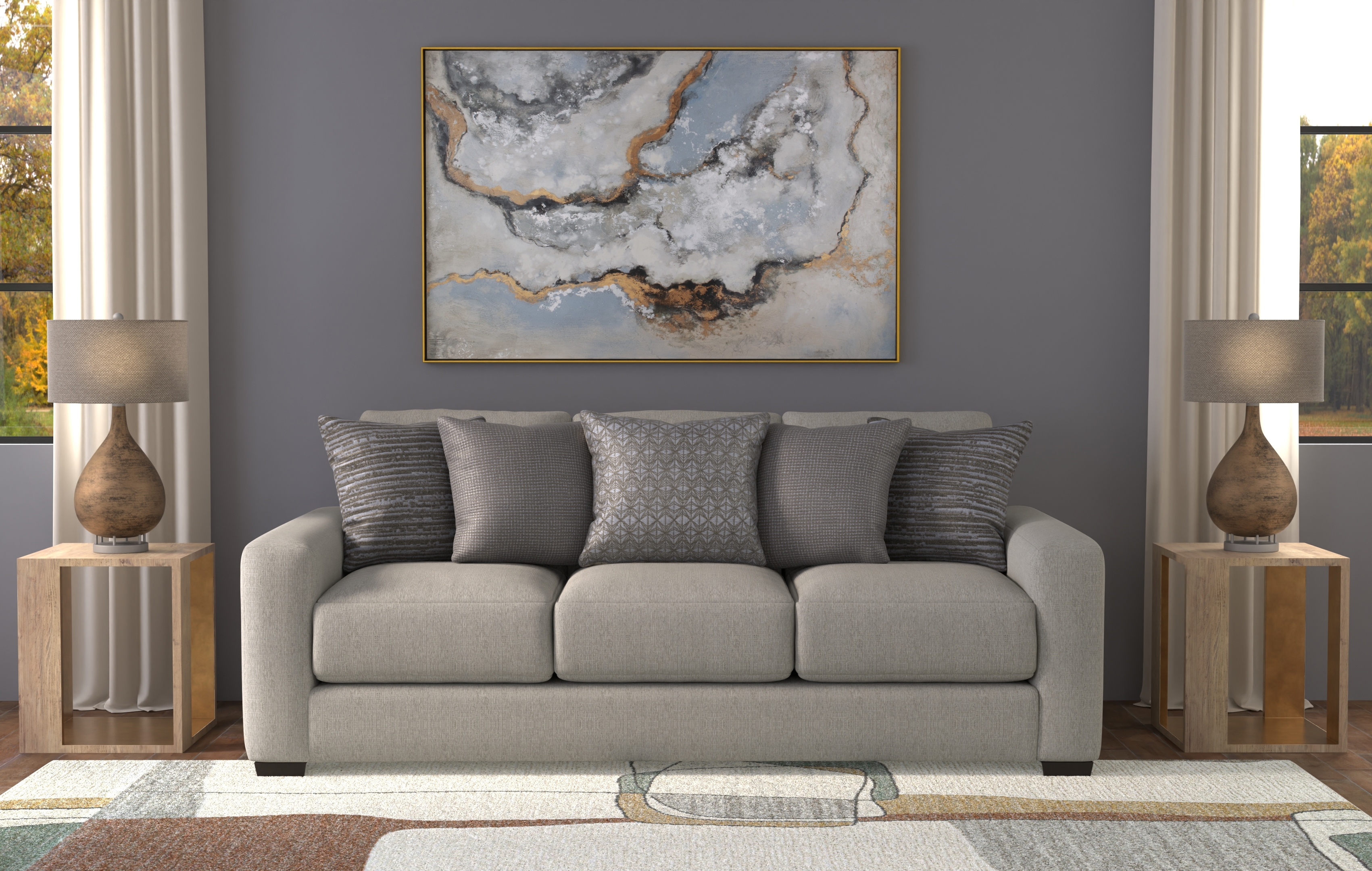 Jackson Furniture Hyde Park Sofa