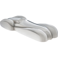 Casual Nickel Plated Racecar Figurine
