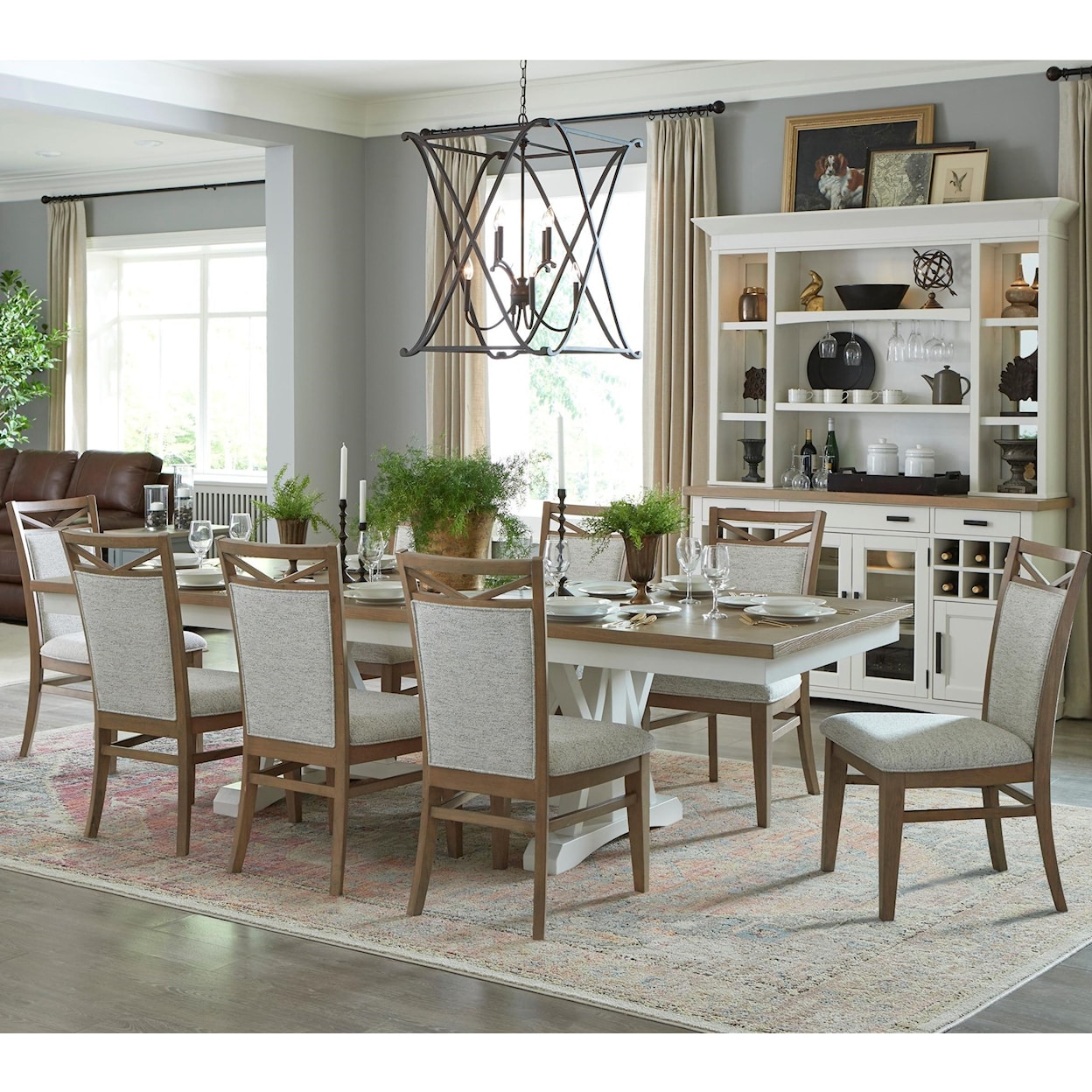 Carolina House Americana Modern Formal Dining Room Group
