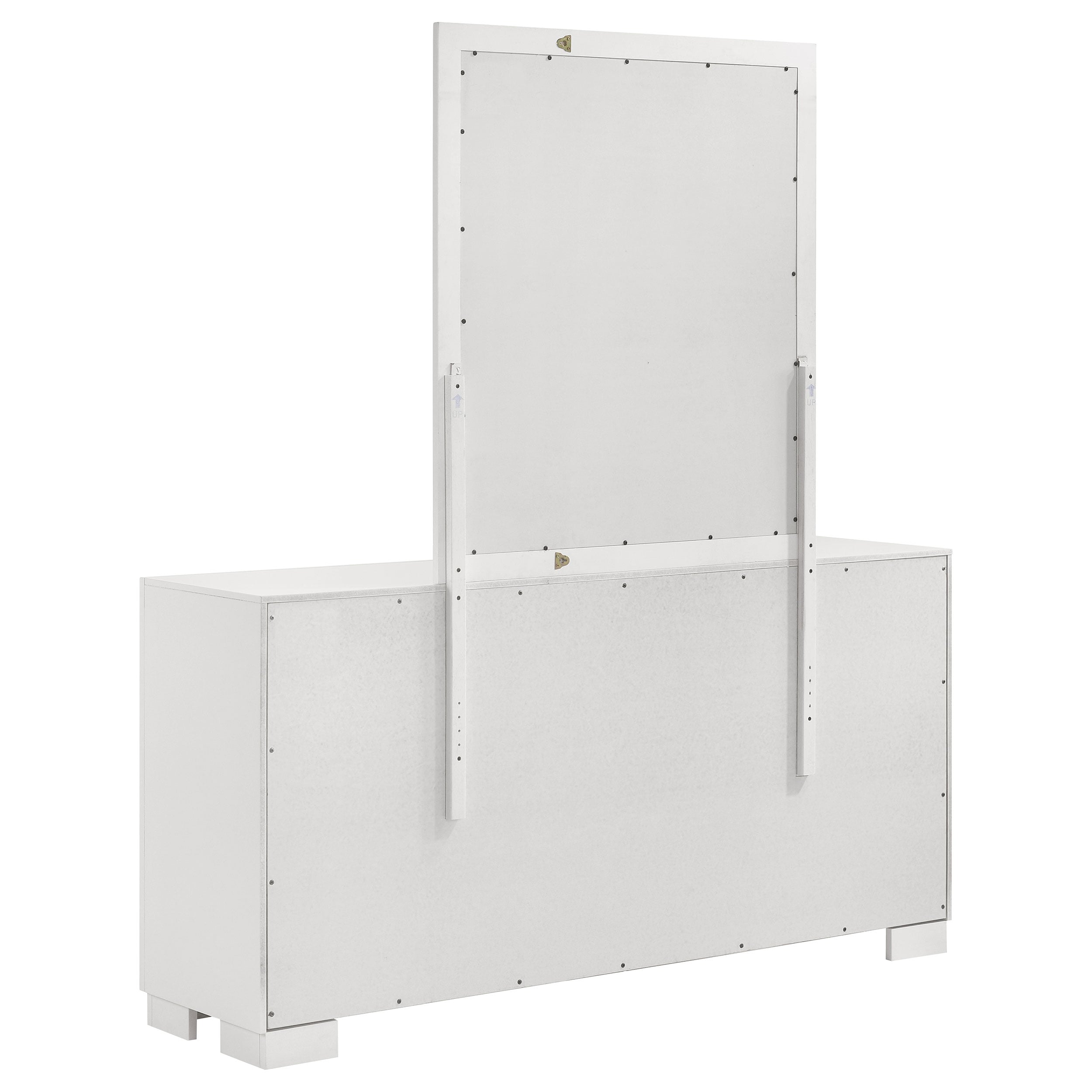 Coaster Jessica Dresser w/ Mirror Snow