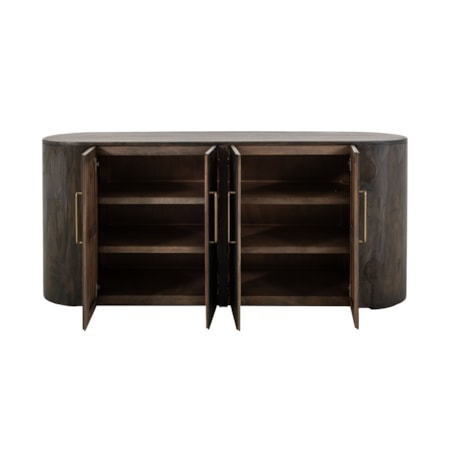 4-Door Storage Console
