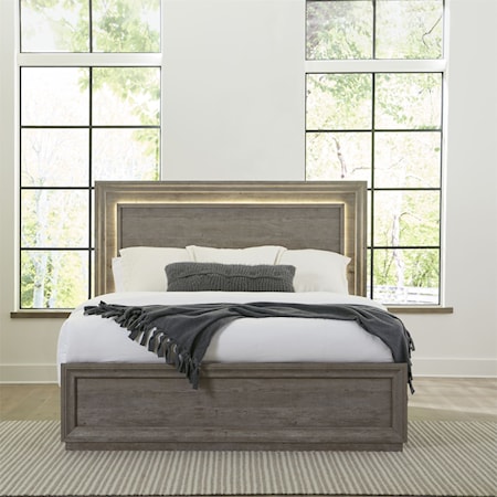 Queen Panel Bed