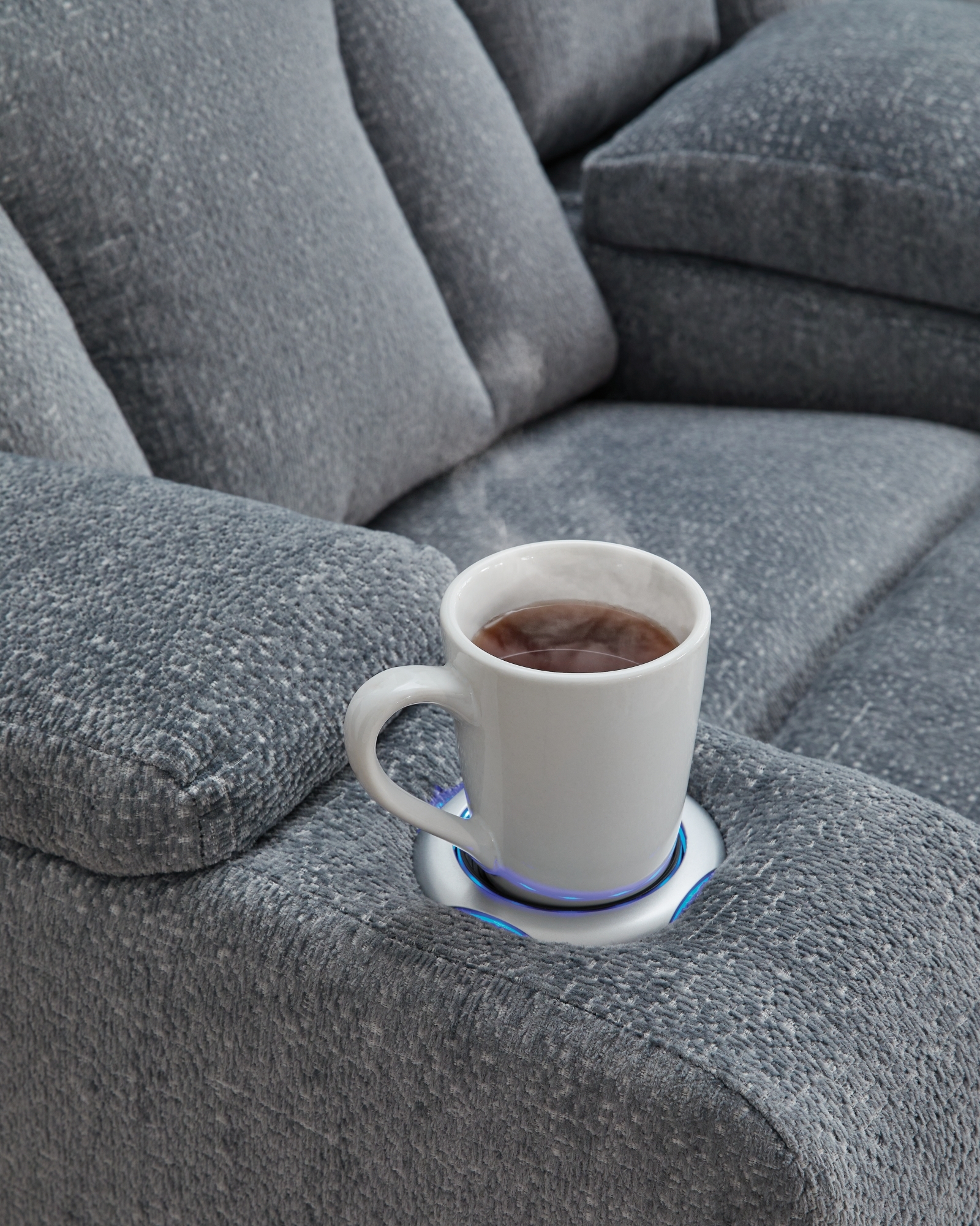 Signature Design by Ashley Studio Cave Pwr Rec Loveseat/Con/Adj Hdrst