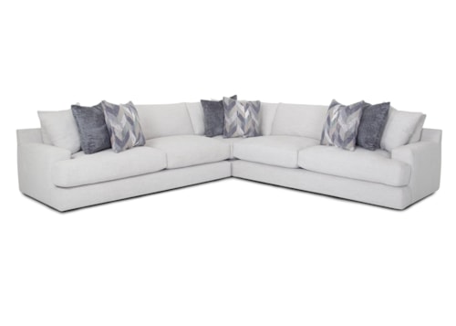 Contemporary 3-Piece Modular Sectional