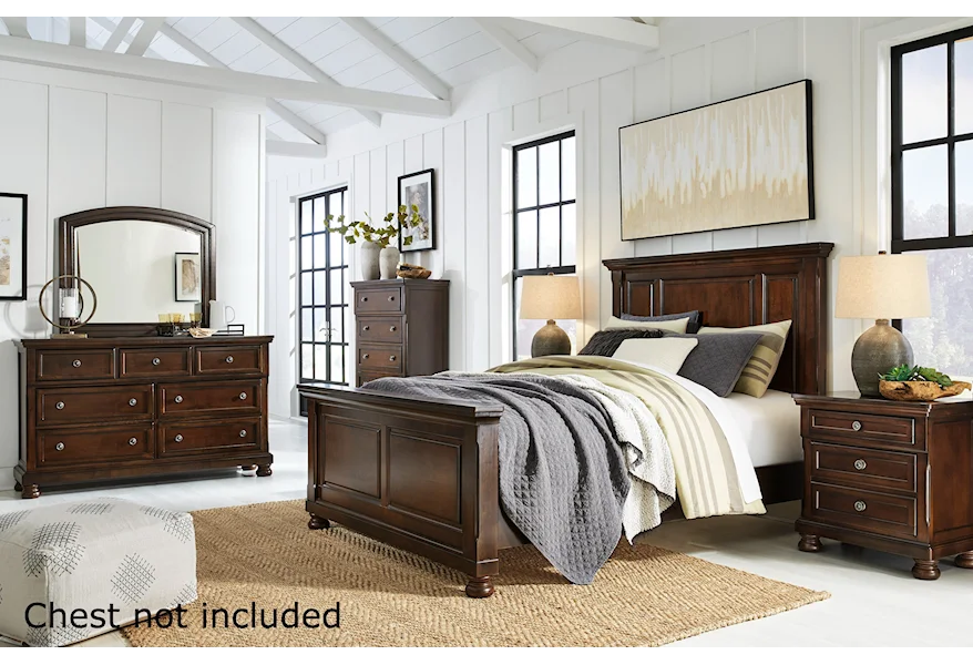 Porter Queen Bedroom Group by Ashley Furniture at VanDrie Home Furnishings