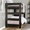 Furniture of America - FOA Arlette Twin/Twin Bunk Bed with 2 Slat Kits