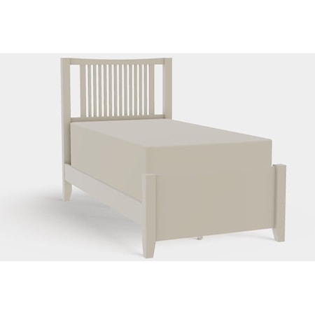 Atwood Twin XL Spindle Bed with Low Footboard