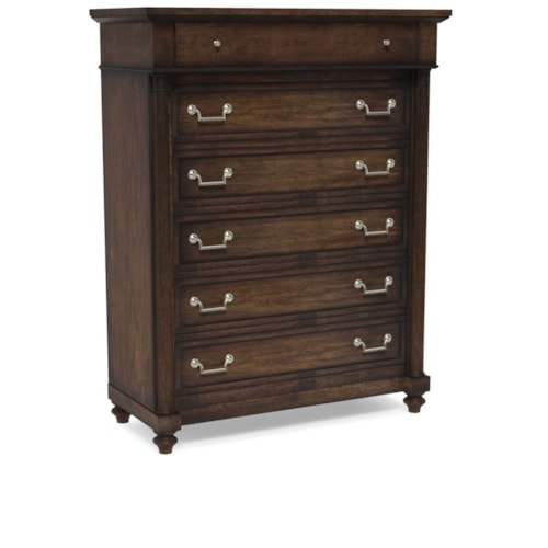 Transitional 6-Drawer Chest