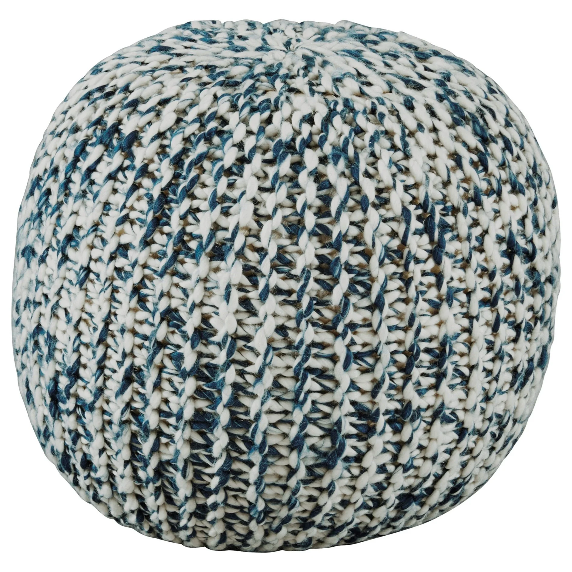 POUF ECOPELLE VARI COLORI 02329