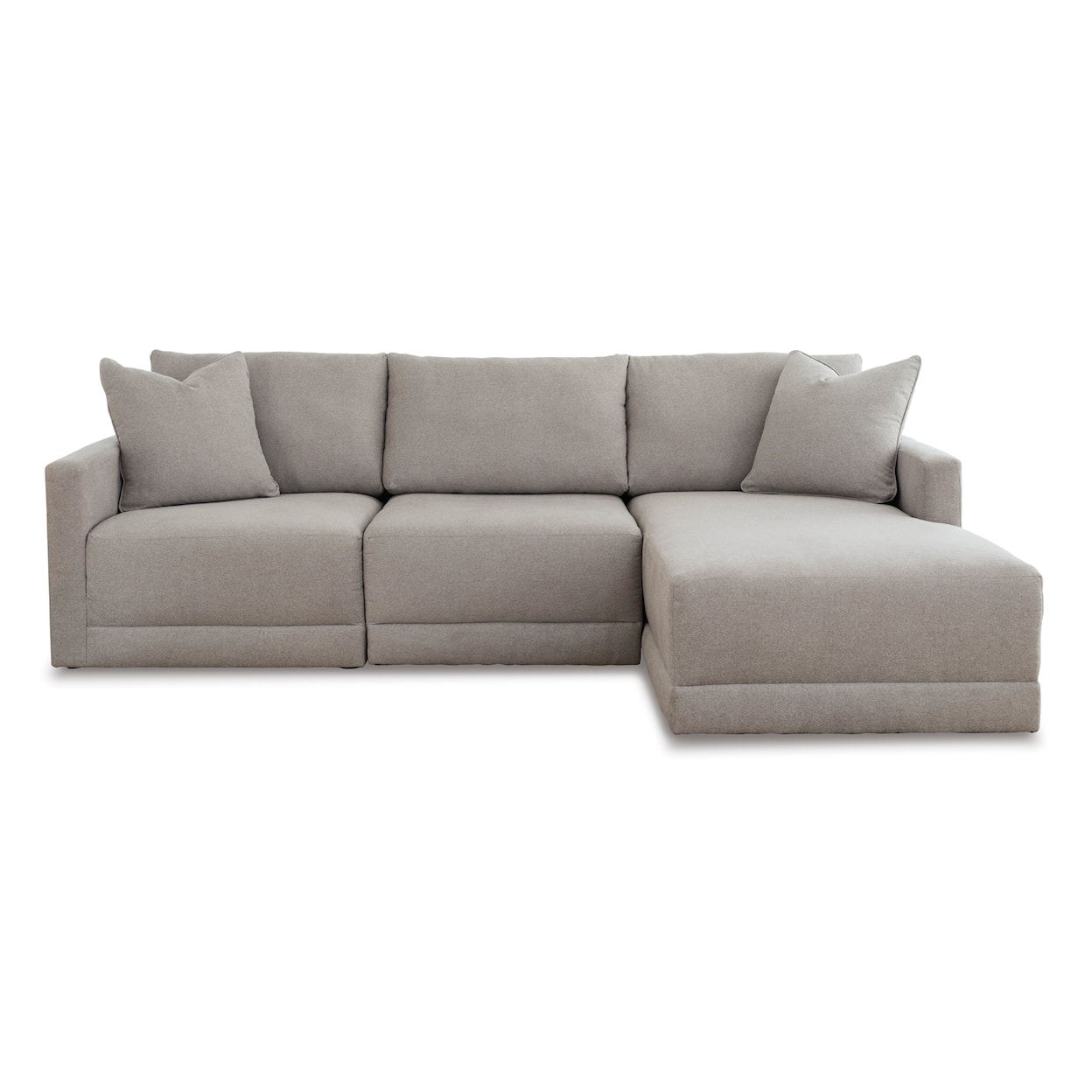 Benchcraft by Ashley Katany 3-Piece Sectional with Chaise