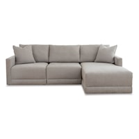 3-Piece Sectional with Chaise