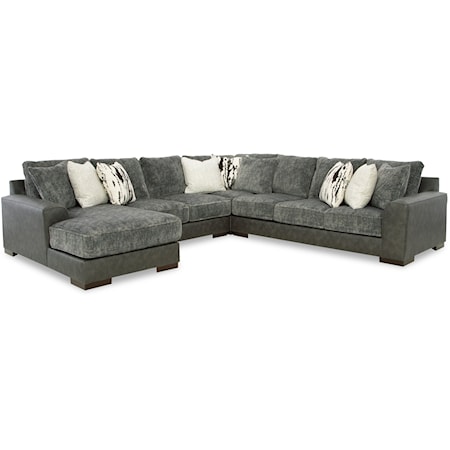 Sectional Sofa with Chaise