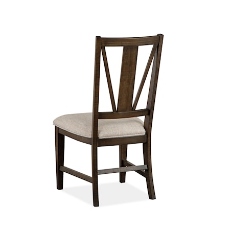 Dining Side Chair w/ Upholstered Seat