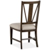 Magnussen Home Westley Falls Dining Dining Side Chair w/ Upholstered Seat