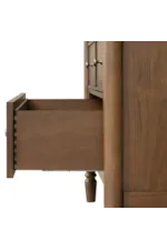 Flexsteel Statements Azalea Traditional Two-Door Armoire with Adjustable Shelving