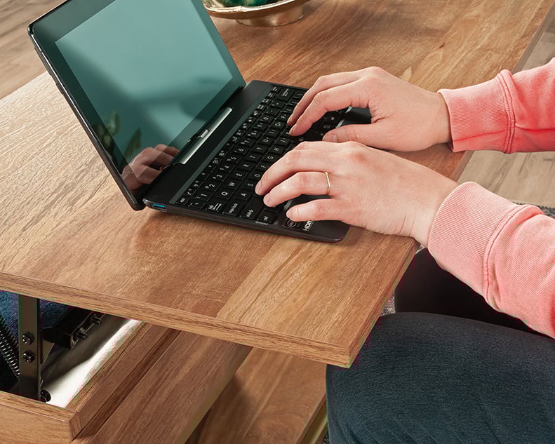 International Lux Lift-Top Coffee Table