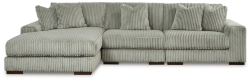 3-Piece Sectional With Chaise