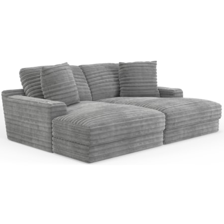 Dual Chaise Sectional Sofa