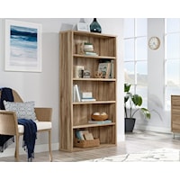 Cottage Five-Shelf Bookcase with Adjustable Shelving