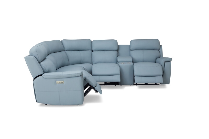 Palliser Henry 4-Seat Curve Henry Reclining Sectional