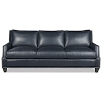 Transitional Sofa with Track Armrests & Nail-Head Trim