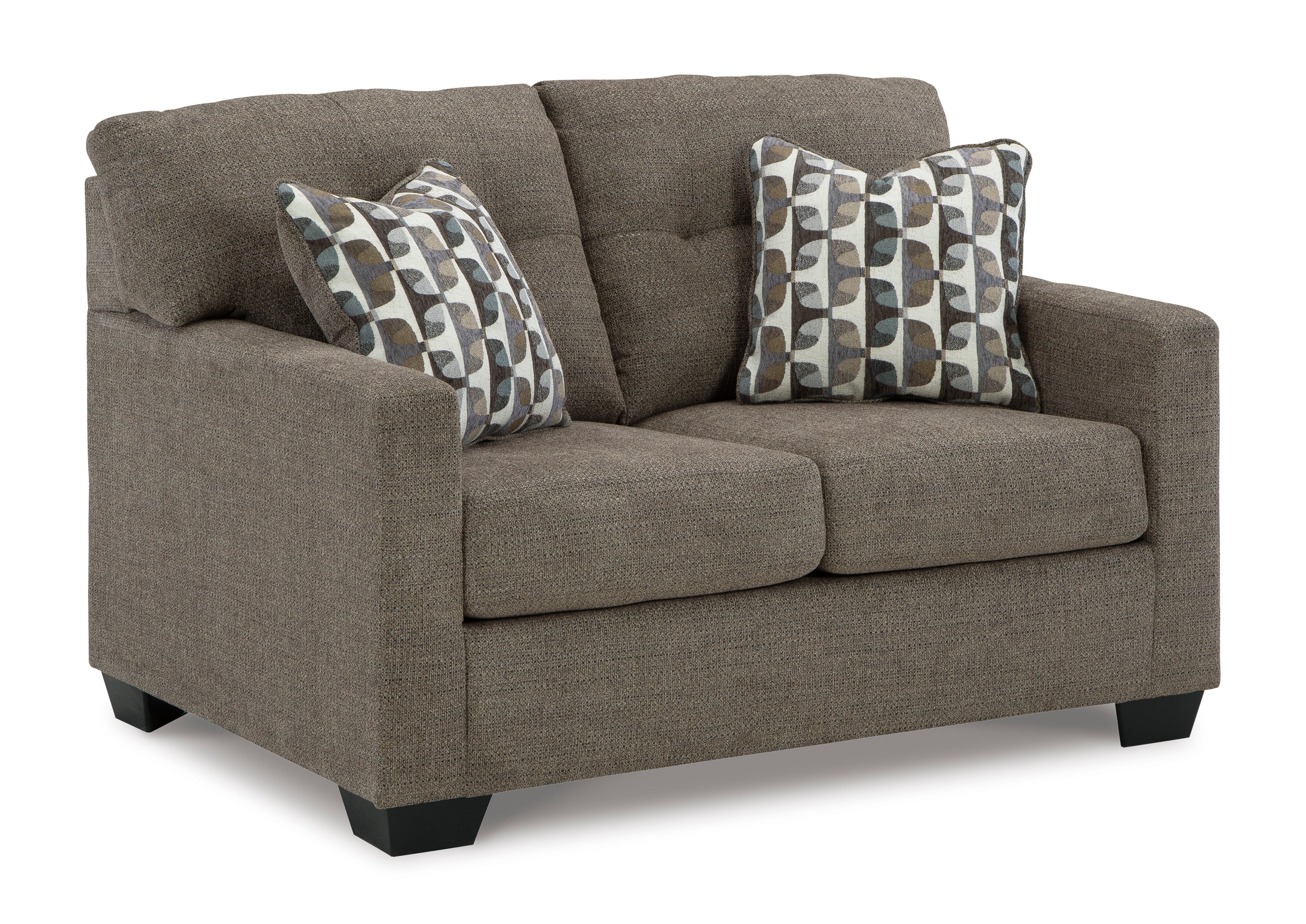 Signature Design By Ashley Mahoney 3100535 Contemporary Loveseat With ...