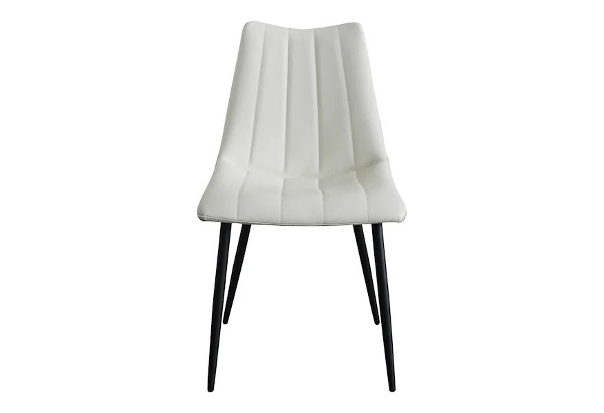 Alibi Alibi Dining Chair Ivory-M2 by Moe's Home Collection at Fashion Furniture