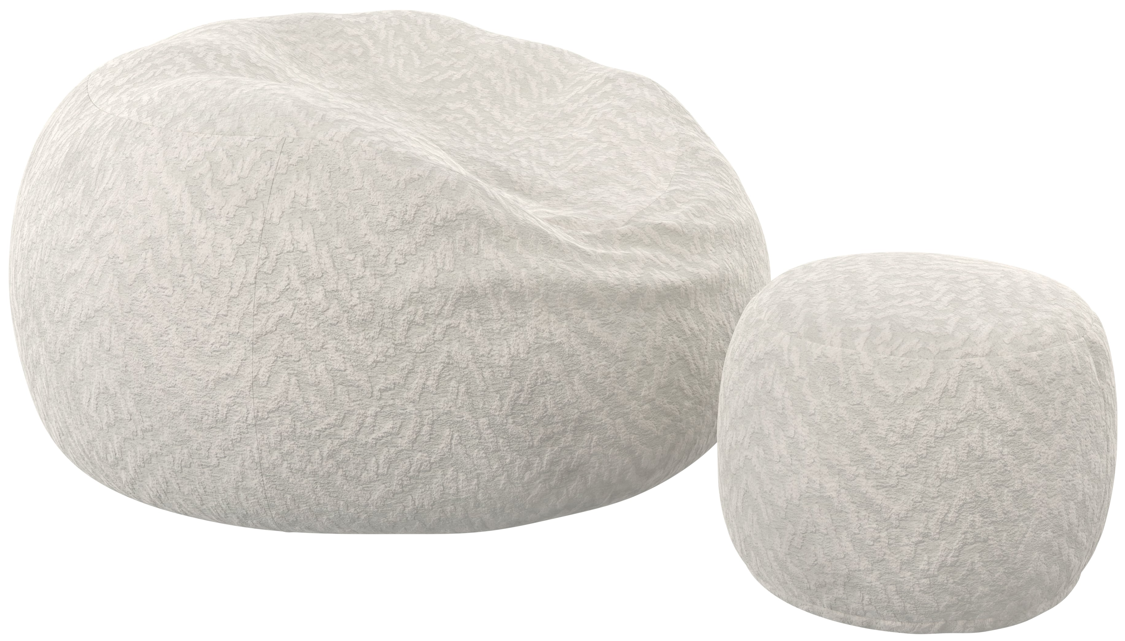 Jackson Furniture Sploosh Bean Bag Chair and Ottoman Set