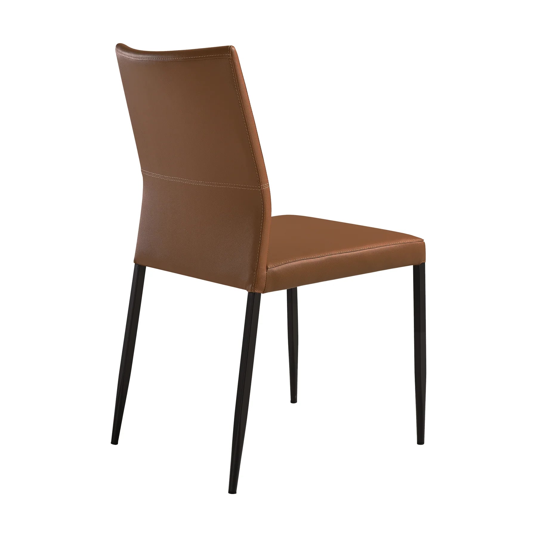 Armen Living Kash Faux-Leather Dining Chair