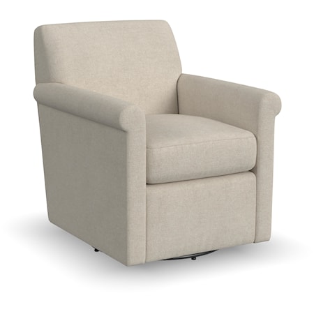 Transitional Swivel Chair