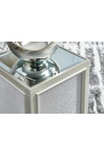 Signature Design by Ashley Furniture Traleena Mirrored Glam Square Coffee Table